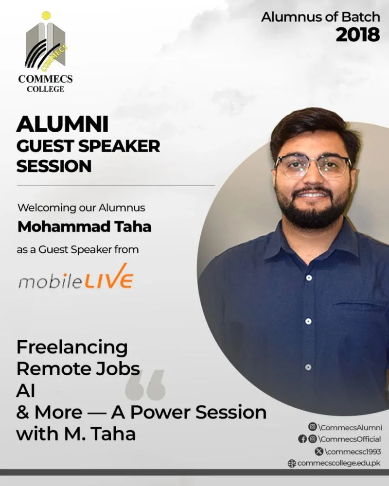 Guest Speaker @ Commecs College